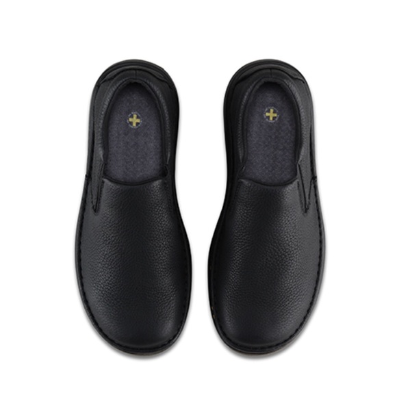 Grain Leather Casual Comfort Slip On Loafers - Picture 3 of 4